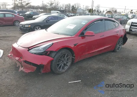 2023 Tesla Model 3 Rear-Wheel Drive из США, поврежденный, VIN 5YJ3E1EA8PF547647